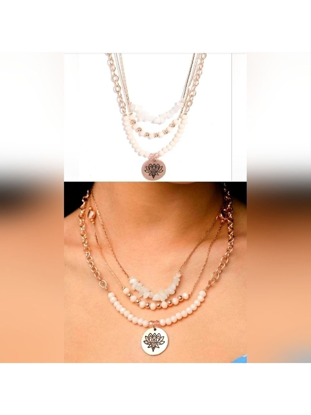 Rose Gold Jewelry Set